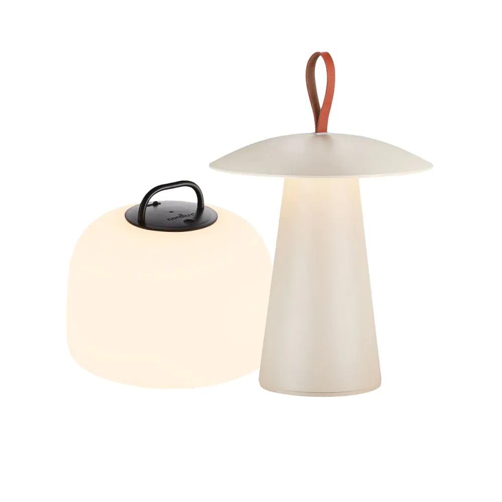 Bærbare design lamper