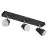 Ledvance LED Decor Spot Plast  Sort 12W 630lm - 827 Ekstra Varm Hvid | Dæmpbar
