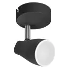 Ledvance LED Decor Spot Plast  Sort 4W 210lm - 827 Ekstra Varm Hvid | Dæmpbar
