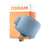 Osram Decor LED Lamp Blå Glas E27 3.5W 300lm - 827 Ekstra Varm Hvid | Erstatter 25W